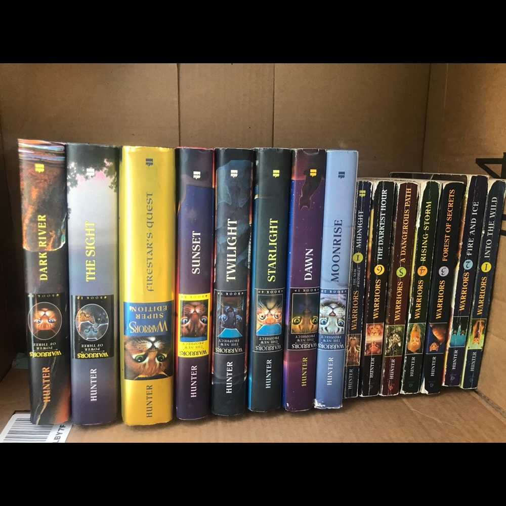 Warriors Set of Books (total of 15)